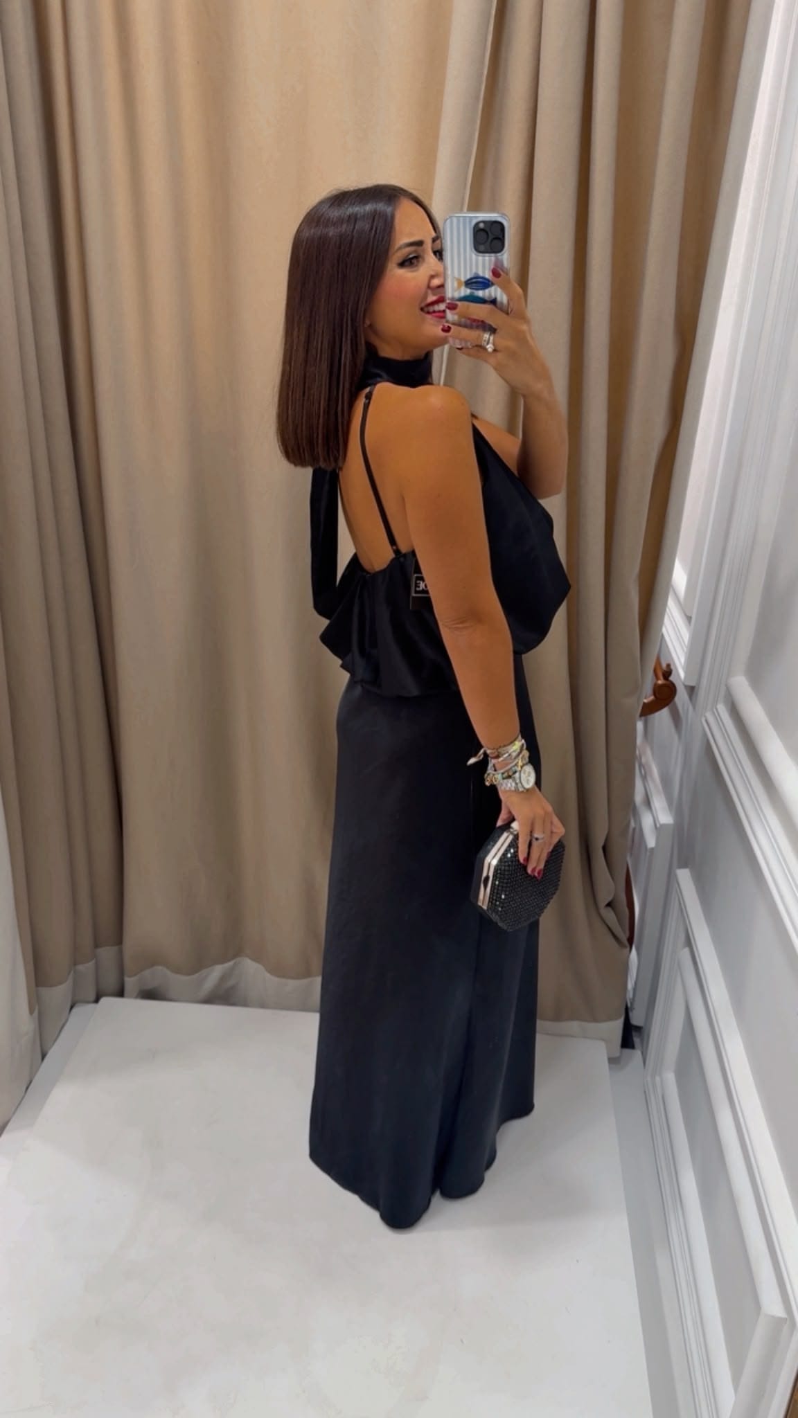 VESTIDO MICHELLE NEGRO - Imagen 4