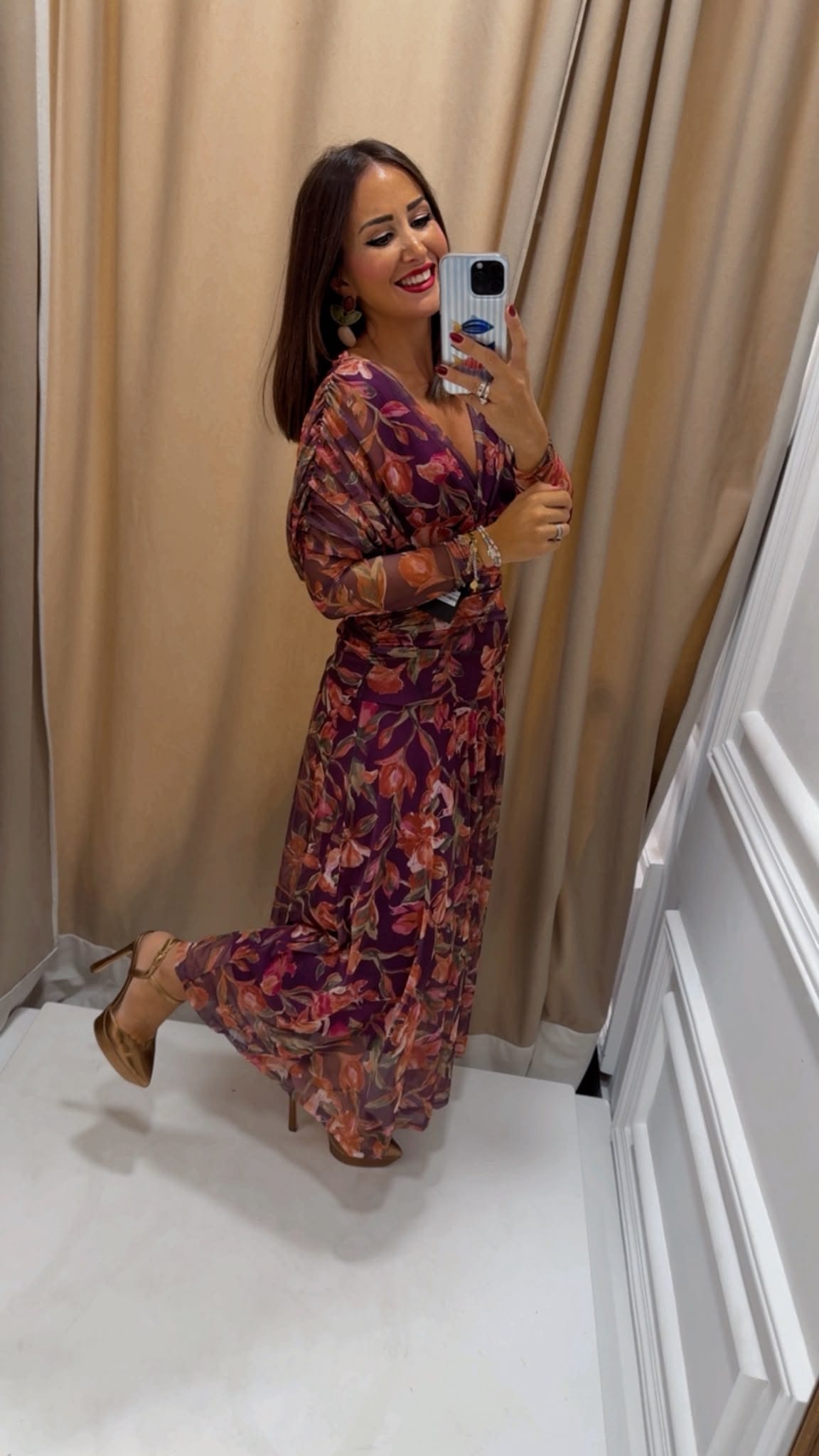 VESTIDO FLORAL - Imagen 4