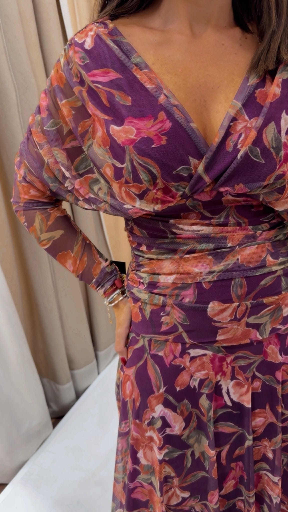 VESTIDO FLORAL - Imagen 3
