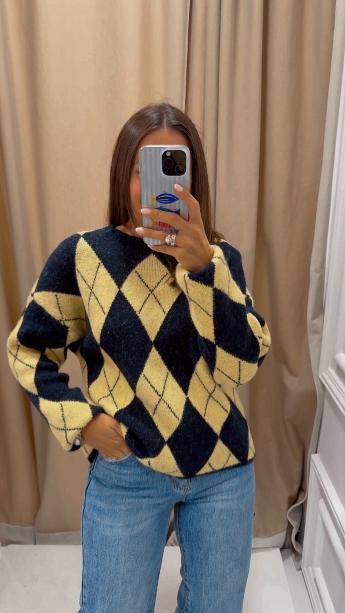 JERSEY ROMBO AMARILLO
