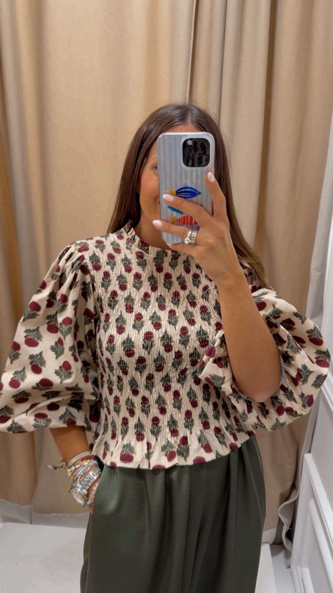 BLUSA RAFI BEIGE