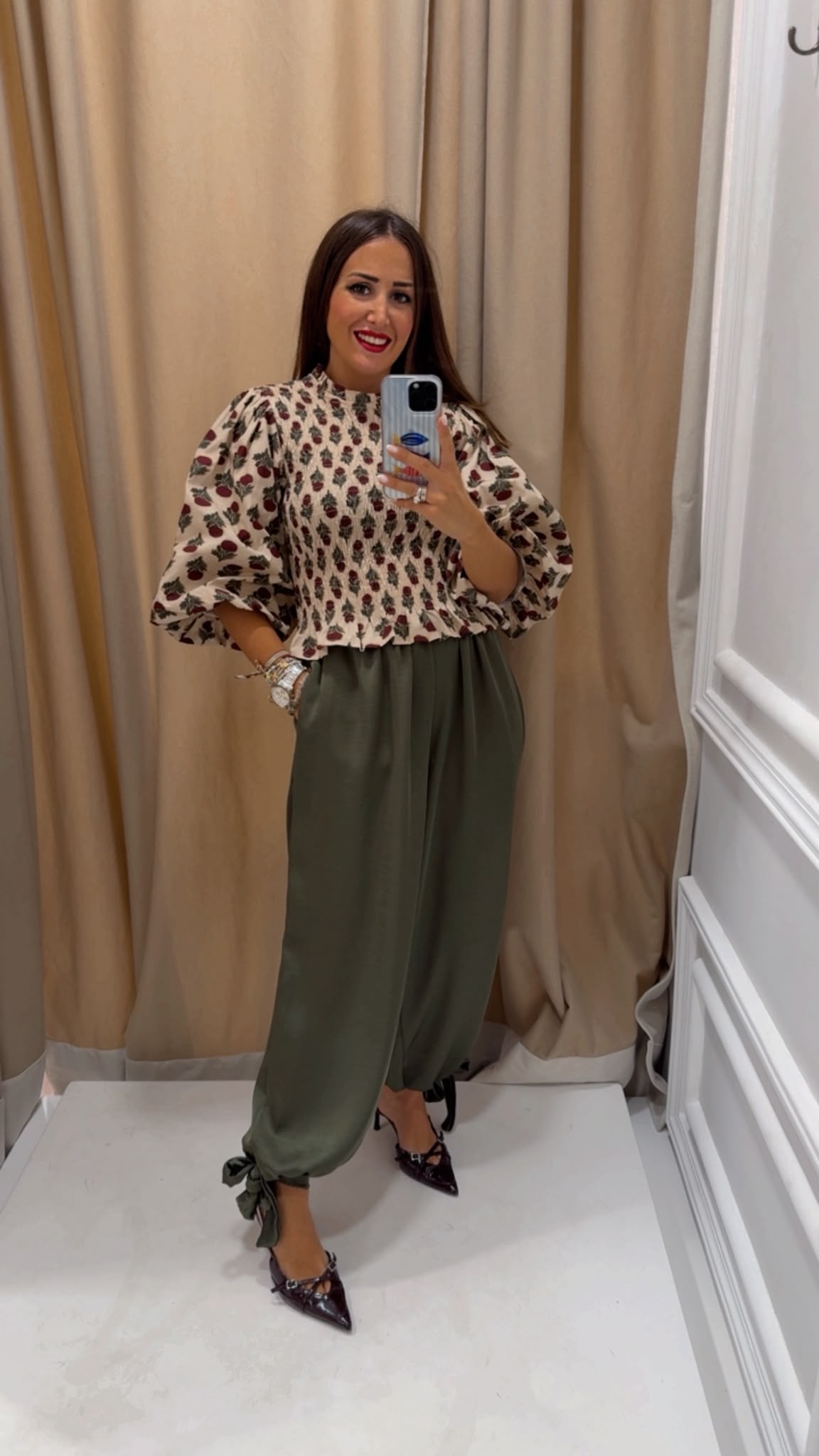 BLUSA RAFI BEIGE - Imagen 5