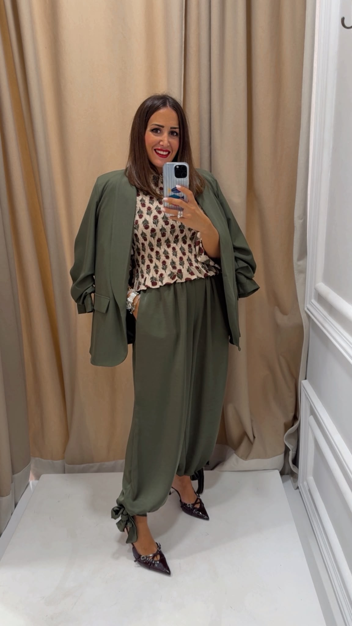 BLUSA RAFI BEIGE - Imagen 4
